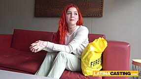 Redhead nails rough sex for job interview