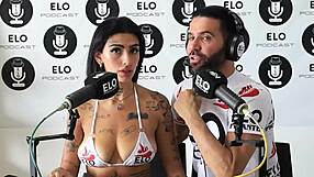 mica dellorto enters the spicy casting room with her tattoo