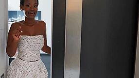 Caught Spying on Roommate in Shower for Hot Titty Action!