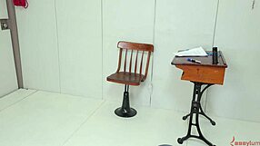 Degraded Slave Eats Dom's Ass