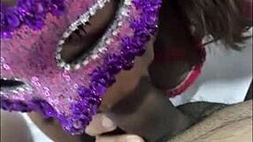 First casting of a wild Latina MILF craving action