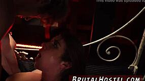 Ebony teen gets in trouble with blonde tourist 😏