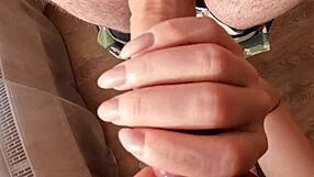 fpov blowjob with muscular bodybuilder