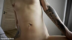 Madison Quinn Screaming Curvy Creampie With Skinny Babe