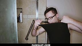 stepbro, you getting lower to your stepsister's ass during massage? that's taboo