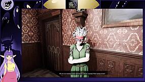 Bodybuilder brunette with big tits in lust from beyond part 13