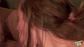 Innocent brunette with small tits relaxes before joining friends.