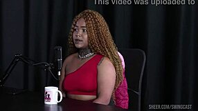 compilation of black duquesa and tifany rocha in sheer red swing