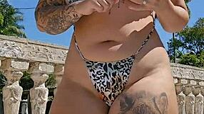 married woman with body stuck in big ass, husband watches