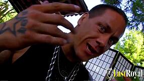 cowgirl with small tits lets dude fill her asshole?