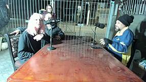 Mãe Santos e Binho Ted chamam Rafa pra foder Luana ao vivo!