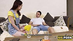 Man, I gotta nail this dirty babe’s shaved pussy, she’s drivin’ me crazy!