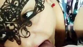 Masked Blowjob That Leaves You Wanting More