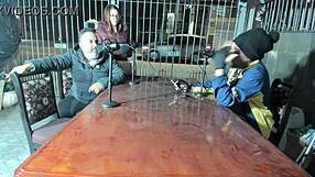 Ma Santos And Binho Ted Invite Rafa To Fuck Luana Live!