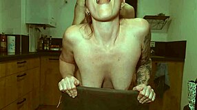 He Pounds Me on the Kitchen Countertop.