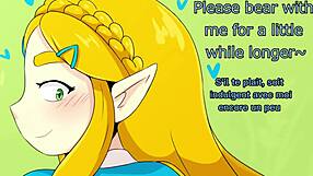 princess zelda gives steamy jerk off instructions for you
