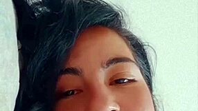 The Hot Latina Is Masturbating In This Video