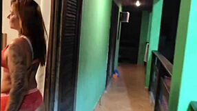 Patroa Me Chamou Para Hora Extra e Arrombei o Cu da Puta! Interracial Anal com Big Black Cock Foi Insano!