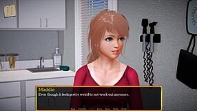 my new family adventure with blonde character