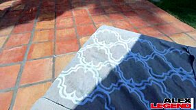 a huge dick fills the tight pussy of slutty milf shay sights