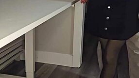 Young Poetess Reads Poetry in Dress