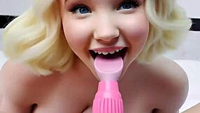 Fellatio by an AI-generated, synthetic being