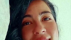 The Hot Latina Is Masturbating In This Video