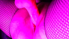 Squirting On My Pink Dildo With Wet Stockings And Toys!
