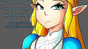princess zelda gives steamy jerk off instructions for you