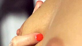 Teen rubs wet pussy for big orgasm