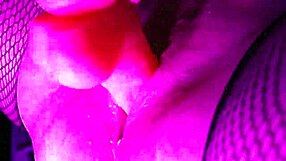 Squirting On My Pink Dildo With Wet Stockings And Toys!