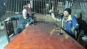 Mãe Santos e Binho Ted chamam Rafa pra foder Luana ao vivo!