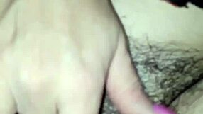 for those who enjoy a hairy wet pussy during masturbation