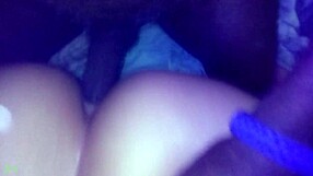 She boldly takes big black monster cock up her ass in intense anal fucking