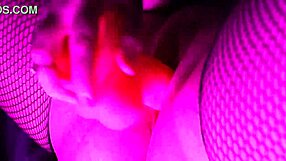 Squirting On My Pink Dildo With Wet Stockings And Toys!