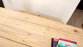 Oh! This Colombian Student Cheats And Gets Creampied By Her Companion For The First Time!