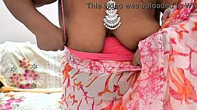 Indian Bhabhi SHOWING her NATURAL TITS on WEBCAM, and it GOT LEAKED