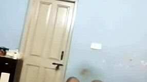 damn, this kannada couple rides thick cock with hot ass bouncing wild!