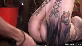 alt busty babes in a wild bdsm threesome session.