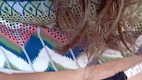 Imagine Sucking And Pussy On The Balcony With This Latina Amateur