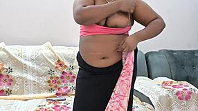 Indian Bhabhi SHOWING her NATURAL TITS on WEBCAM, and it GOT LEAKED