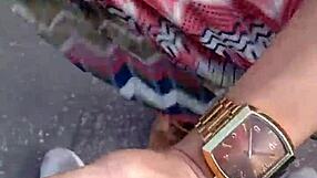 Imagine Sucking And Pussy On The Balcony With This Latina Amateur