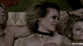 Sarah Paulson and Lindsay Pulsipher Show Big Tits in American Horror Story