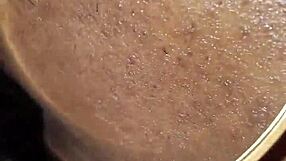 Meet Mr. Exclusive in this unique ebony deepthroat clip