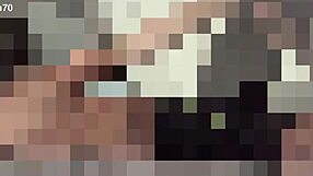 Skinny Bodybuilder Massages Pelvis in Solo Therapy Clip