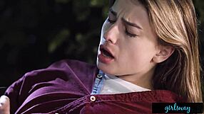 girlsway kristen scott fingers herself dreaming of hot girls