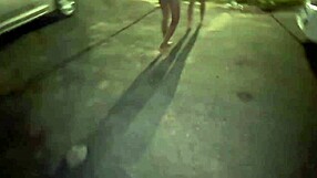 teen girls fuck in the shopping parking lot