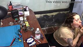 i couldn't pay my technician, so i performed oral