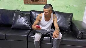 Intriguing stepbrother teaches stepsister naughty games, ends in wild riding