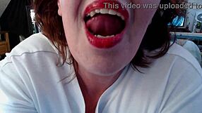 Granny Dawnskye1962 Smokes Cigarette to Make Your Cock Throb Hard